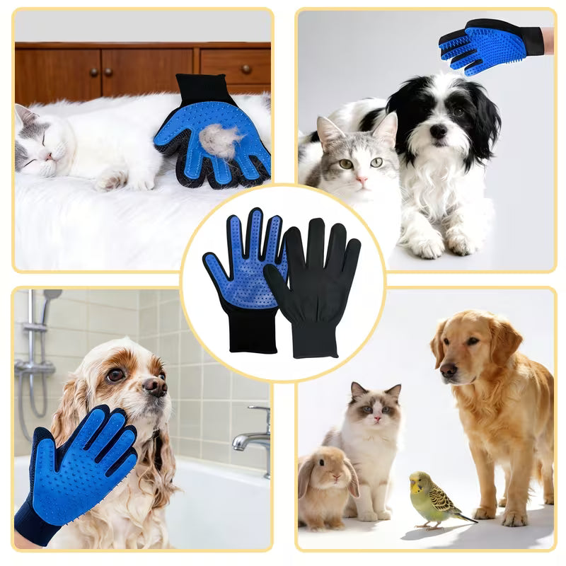 Gant de Toilettage Déshedding pour Chien & Chat